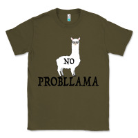 Army Green No Problama Classic Tee - Bettercallsaul