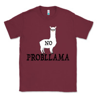 Burgundy No Problama Classic Tee - Bettercallsaul