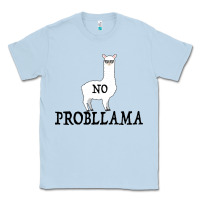 Dusty Blue No Problama Classic Tee - Bettercallsaul