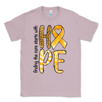 Lilac finding the cure starts with hope childhood cancer awareness Classic Tee - Jasminsmagicworld
