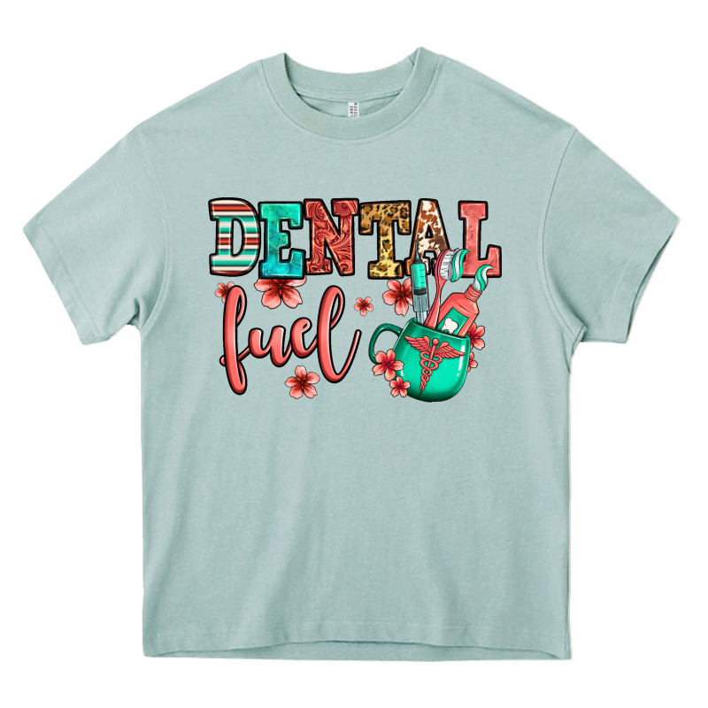 Dental Fuel Coffee Cup Heavy Core Tee by Jasminsmagicworld | Teevron