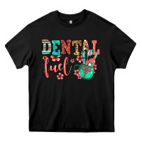 Black dental fuel coffee cup Heavy Core Tee - Jasminsmagicworld
