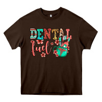 Chocolate Brown dental fuel coffee cup Heavy Core Tee - Jasminsmagicworld