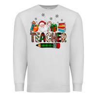 Dove Grey teacher Christmas Premium Sweatshirt - JahusDesignShop