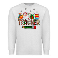 Oatmeal Heather teacher Christmas Premium Sweatshirt - JahusDesignShop