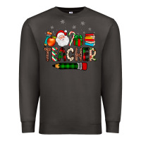 Smoke teacher Christmas Premium Sweatshirt - JahusDesignShop