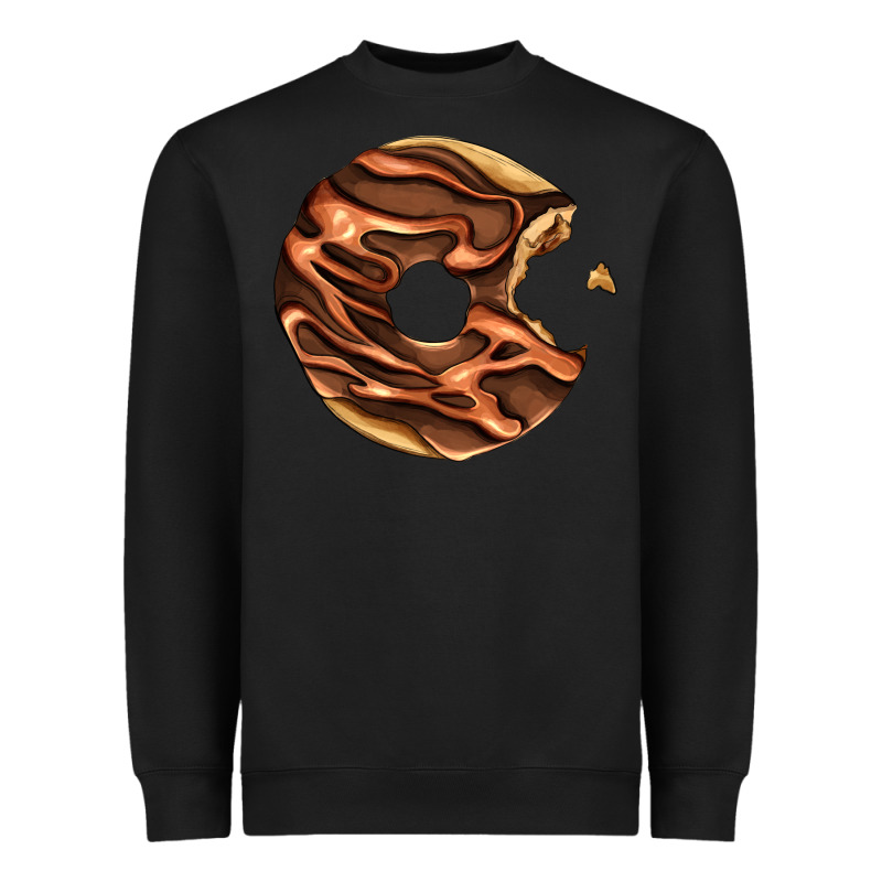 Chocolate Donut Heavyweight Sweatshirt by AdoDesignShop | Teevron