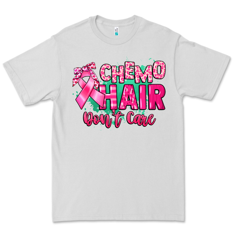 Chemo Hair Don't Care Cancer Awareness Premium Tee by HowdyJamesFarm | Teevron