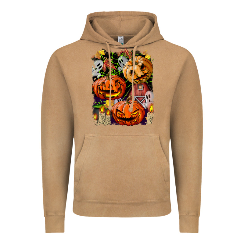 Halloween Pumpkins Vintage Hoodie by BundleAndBundleShop | Teevron