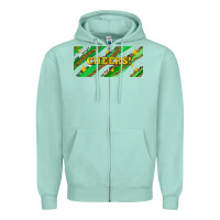 Seafoam leopar and cowhide with cheers Zipper Hoodie - AdoDesignShop