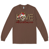 Chestnut skull love christmas Long Sleeve Tee - FaDigitalArtStudio