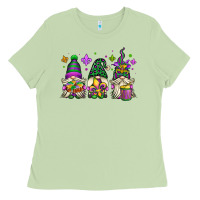 Matcha mardi gras gnomes Ladies Tee - OliviaCreatesArt