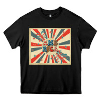 Black retro america Heavy Core Tee - TumblerDesignByShophia