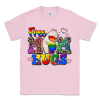 Bubblegum Pink pride free mom hugs Classic Tee - CowGirlArtShop