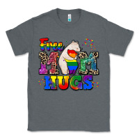 Charcoal Heather pride free mom hugs Classic Tee - CowGirlArtShop
