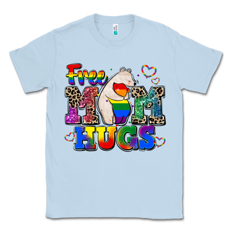 Pride Free Mom Hugs Classic Tee by CowGirlArtShop | Teevron