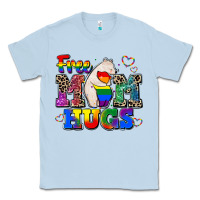 Dusty Blue pride free mom hugs Classic Tee - CowGirlArtShop
