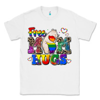 White pride free mom hugs Classic Tee - CowGirlArtShop