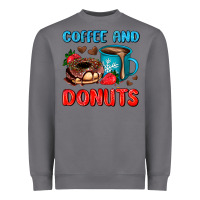 Storm coffee and donuts Heavyweight Sweatshirt - AdoDesignShop