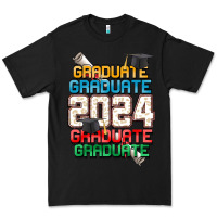 Black graduate 2024 Premium Tee - CowGirlArtShop