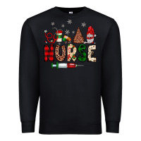 Black nurse Christmas Premium Sweatshirt - JahusDesignShop