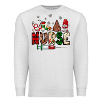Oatmeal Heather nurse Christmas Premium Sweatshirt - JahusDesignShop