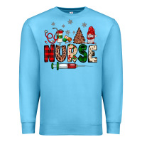 Ocean Blue nurse Christmas Premium Sweatshirt - JahusDesignShop