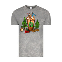 Cloud Rock camping cold drink frappe Vintage Tee - FaDigitalArtStudio