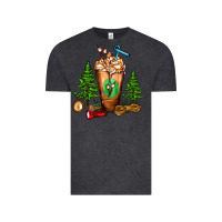Vintage Black camping cold drink frappe Vintage Tee - FaDigitalArtStudio