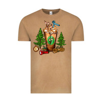 Vintage Camel camping cold drink frappe Vintage Tee - FaDigitalArtStudio