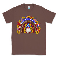 Chestnut american flag gnomes sunflowers rainbow Classic Tee - Artiststas