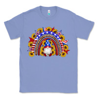 Colony Blue american flag gnomes sunflowers rainbow Classic Tee - Artiststas