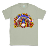 Matcha american flag gnomes sunflowers rainbow Classic Tee - Artiststas