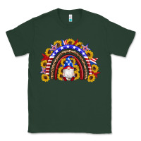 Sports Green american flag gnomes sunflowers rainbow Classic Tee - Artiststas
