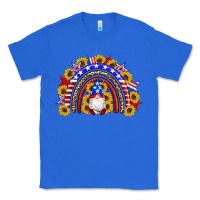 True Royal american flag gnomes sunflowers rainbow Classic Tee - Artiststas