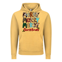 Vintage Mustard Merry Christmas Vintage Hoodie - FaDigitalArtStudio