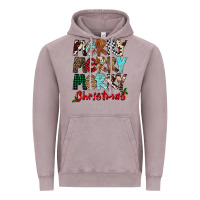 Vintage Zinc Merry Christmas Vintage Hoodie - FaDigitalArtStudio