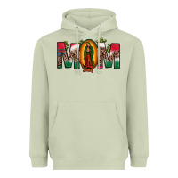 Matcha mexican flag our lady of guadalupe mom leopard Heavyweight Hoodie - JahusDesignShop