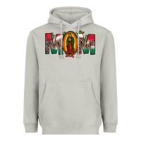 Moon Dust mexican flag our lady of guadalupe mom leopard Heavyweight Hoodie - JahusDesignShop