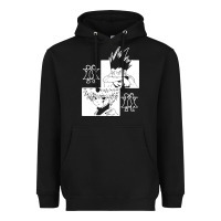 Black hunter gon and killua anime manga Heavyweight Hoodie - baoMotion