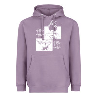 Lavender hunter gon and killua anime manga Heavyweight Hoodie - baoMotion