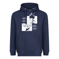 Navy hunter gon and killua anime manga Heavyweight Hoodie - baoMotion
