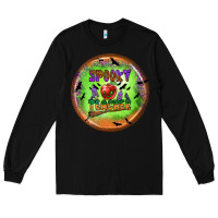 Black Spooky Teacher Long Sleeve Tee - BundleAndBundleShop