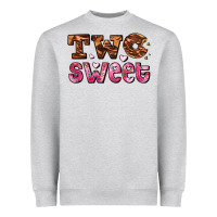Heather Grey two sweet donut Heavyweight Sweatshirt - AdoDesignShop