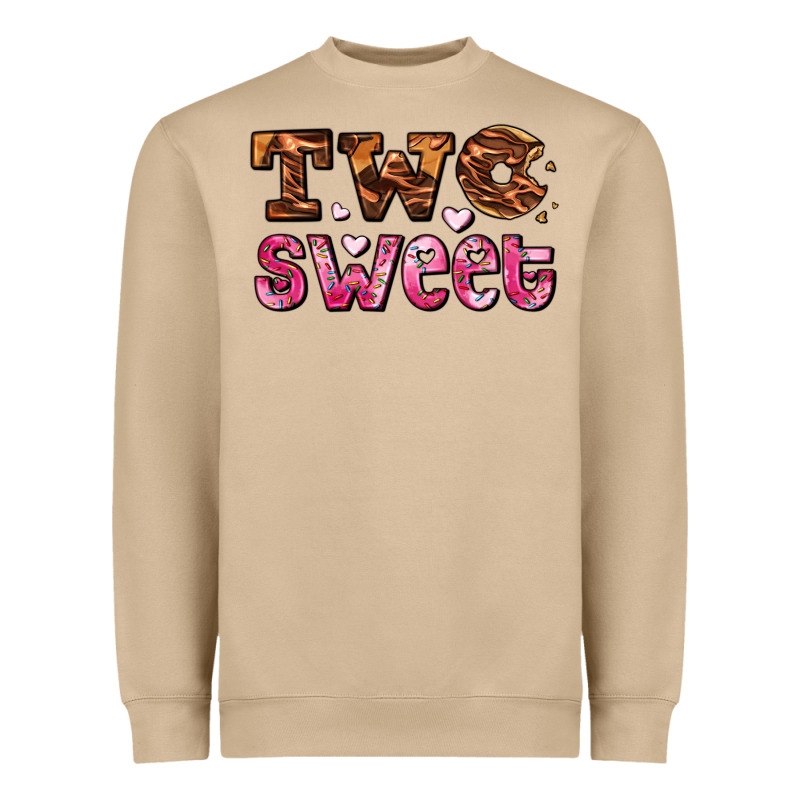 Two Sweet Donut Heavyweight Sweatshirt by AdoDesignShop | Teevron