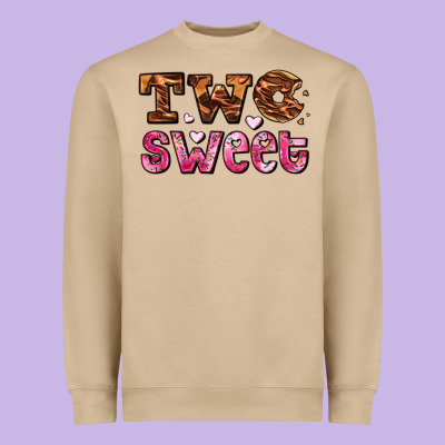 Two Sweet Donut Heavyweight Sweatshirt Designed By Adodesignshop