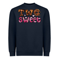 Navy two sweet donut Heavyweight Sweatshirt - AdoDesignShop