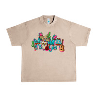 French Oak Mexican mama Mother's Day Urban Heavy Tee - FaDigitalArtStudio