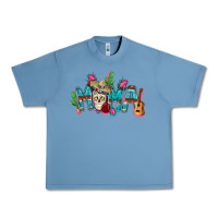Pebble Blue Mexican mama Mother's Day Urban Heavy Tee - FaDigitalArtStudio