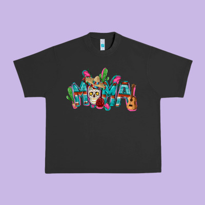 Mexican Mama Mother's Day Urban Heavy Tee Designed By Fadigitalartstudio